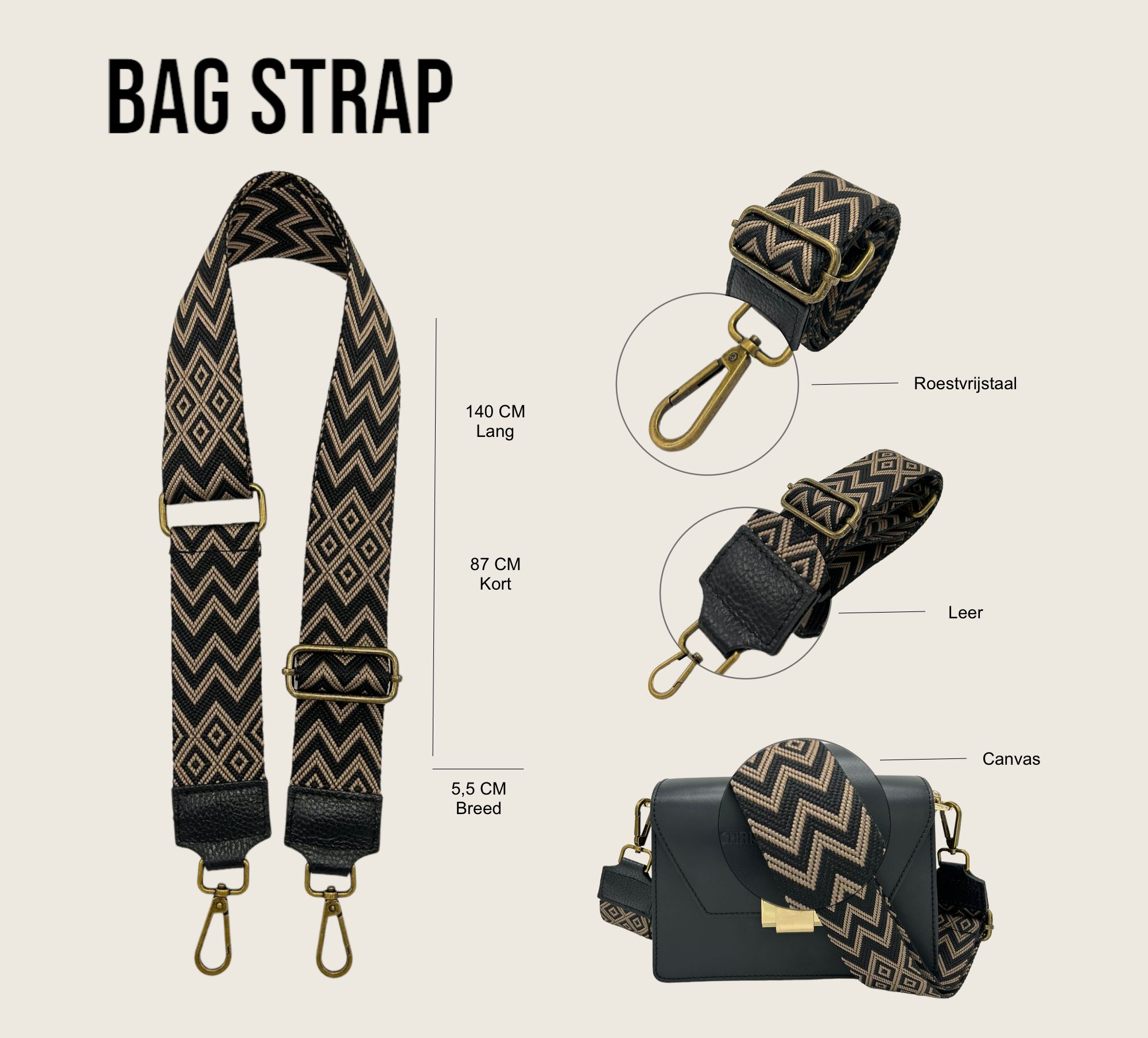 Eleganci | Ceinture de sac Kiki - Eleganci