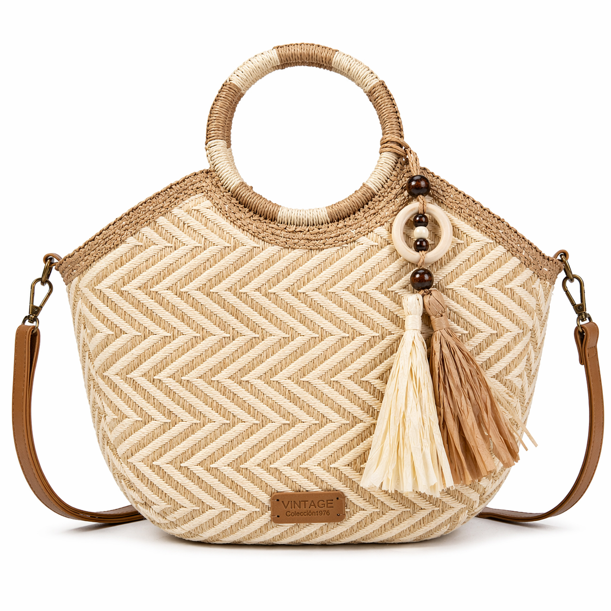 Gallantry Malaga straw handbag