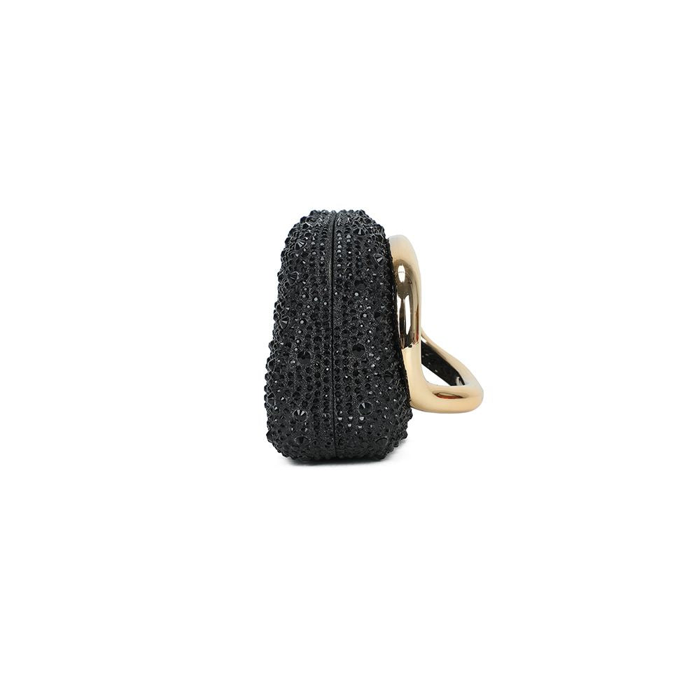 Gallantry Marit – Rhinestone evening bag in Black