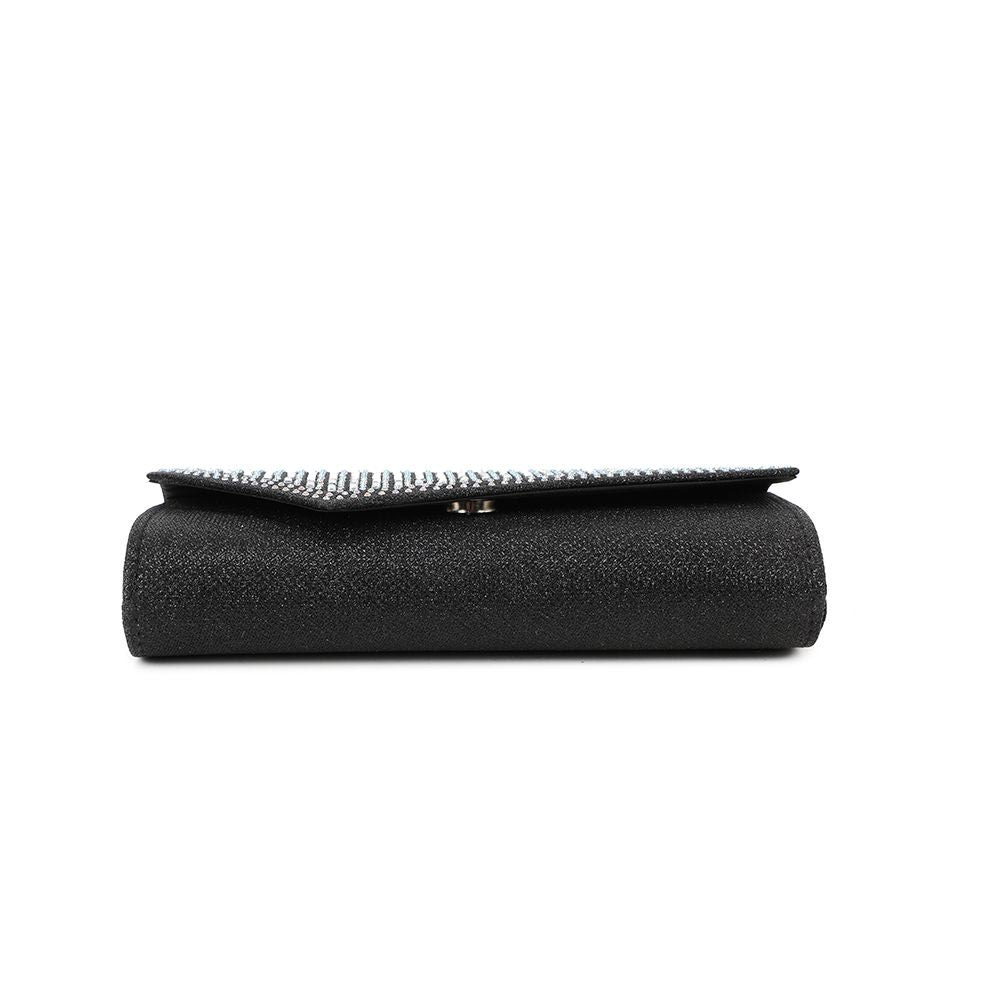 Gallantry Sabrina – Rhinestone evening clutch in Black