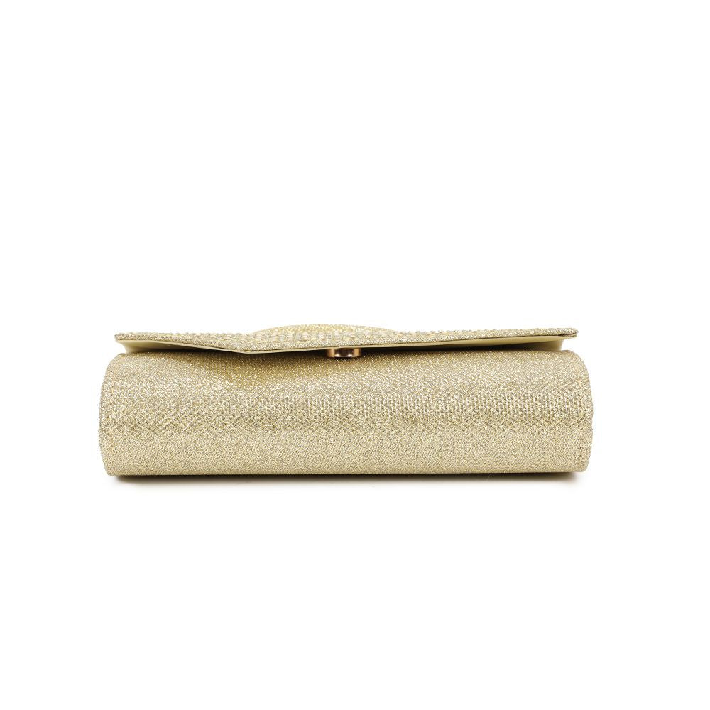 Gallantry Sabrina – Rhinestone evening clutch – Gold