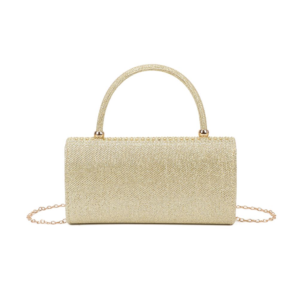 Gallantry Sabrina – Rhinestone evening clutch – Gold