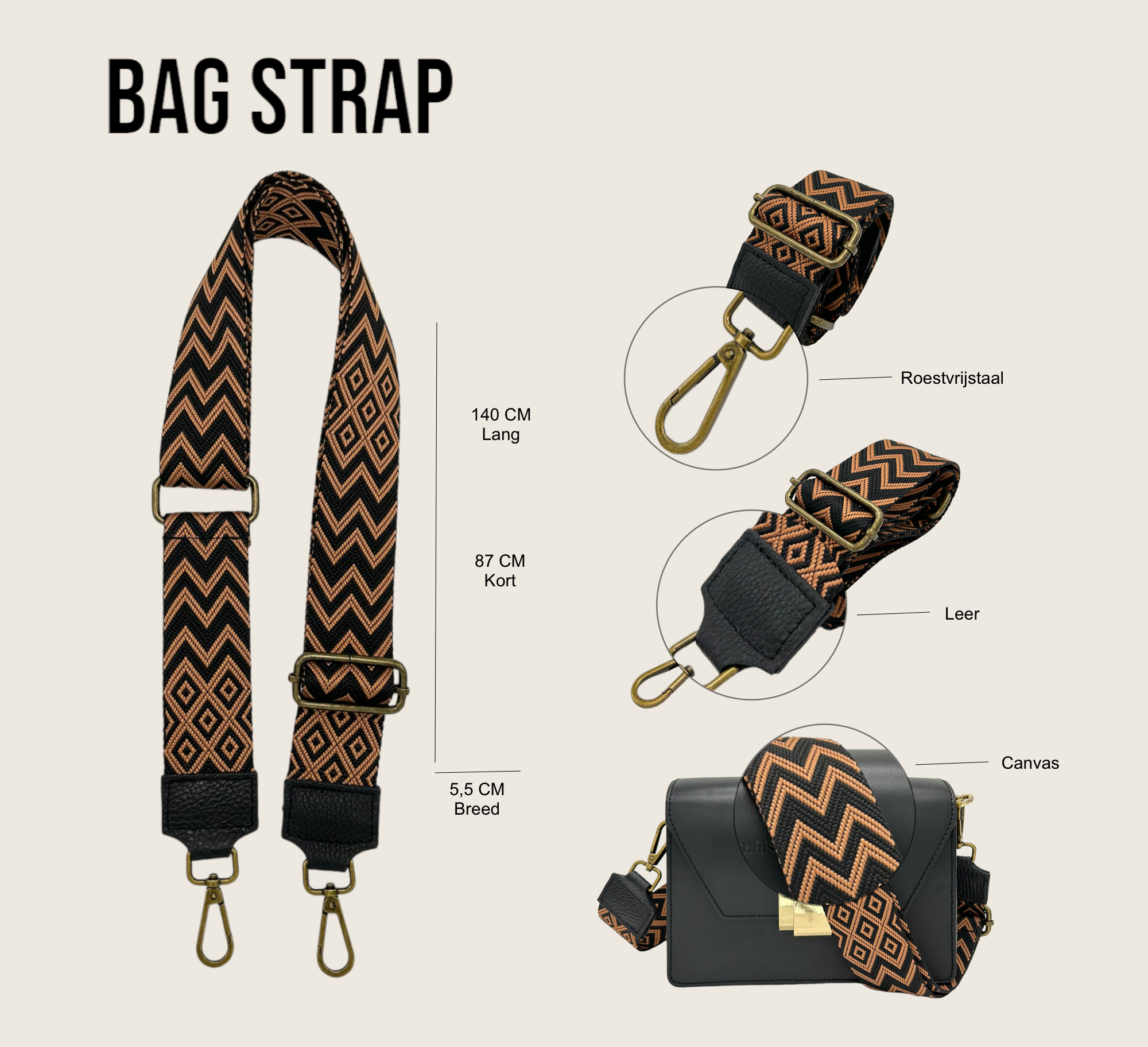 Eleganci | Ceinture de sac Kiki - Eleganci