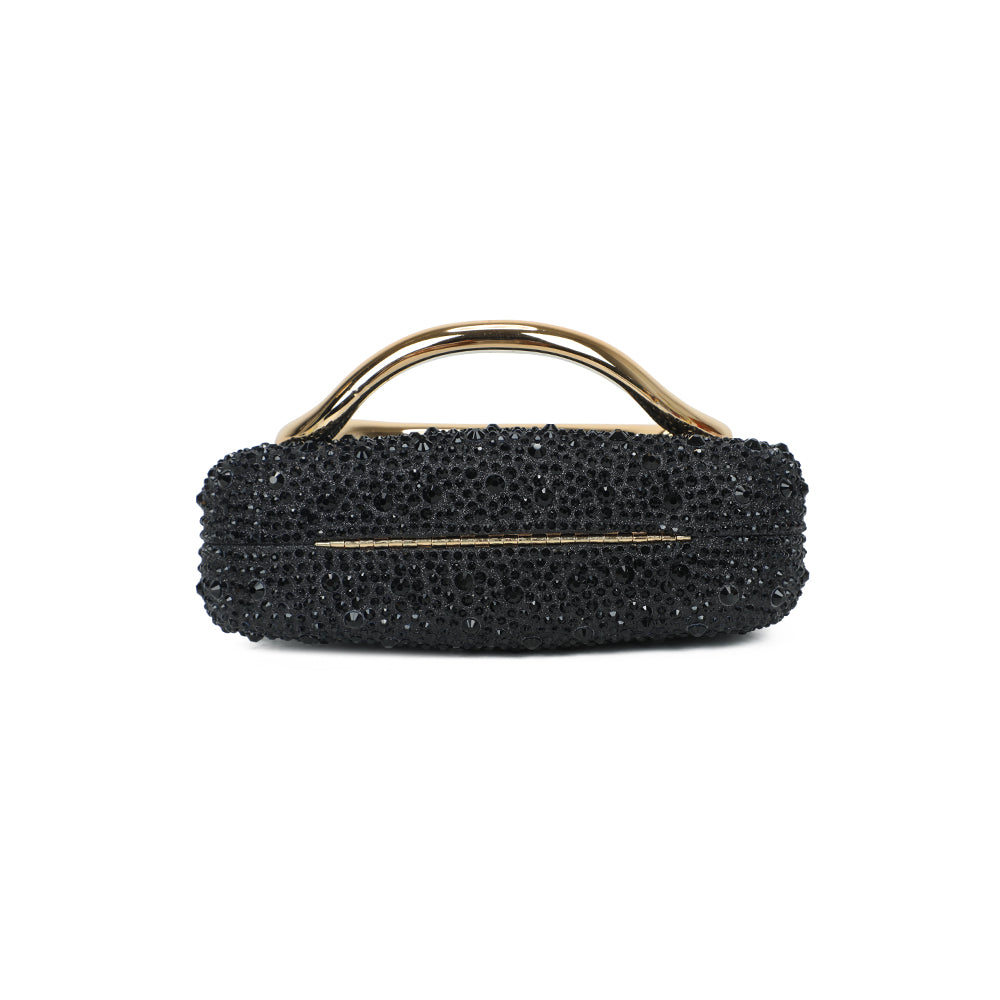 Gallantry Marit – Rhinestone evening bag in Black