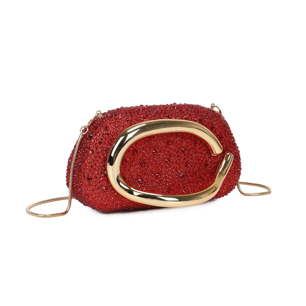 Gallantry Marit – Rhinestone evening bag in Red