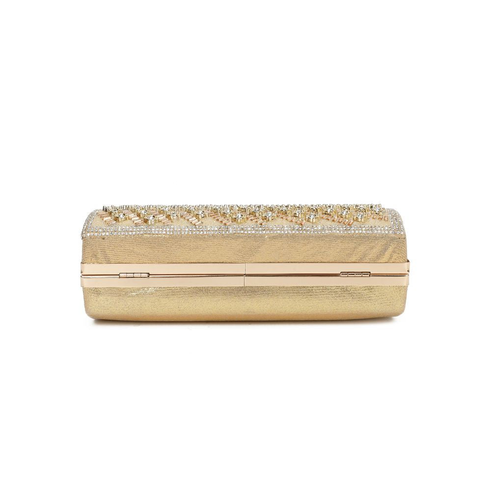 Gallantry Kaja – Embellished evening clutch in Gold