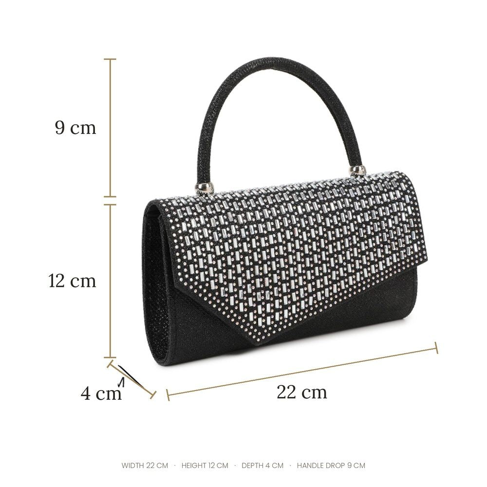 Gallantry Sabrina Black – afmetingen 22 x 12 x 4 cm